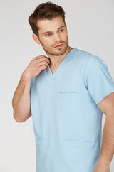 Men's medical sweatshirt LOGAN - DREAM BLUE
