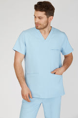 Men's medical sweatshirt LOGAN - DREAM BLUE