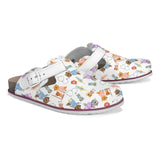 Pediatrician leather medical clogs