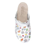 Leather medical clogs DIETITIC