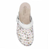 Leather medical clogs KOSMETOLOG