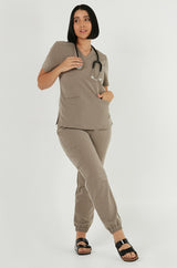 Medical joggers - VELVET MOCHA