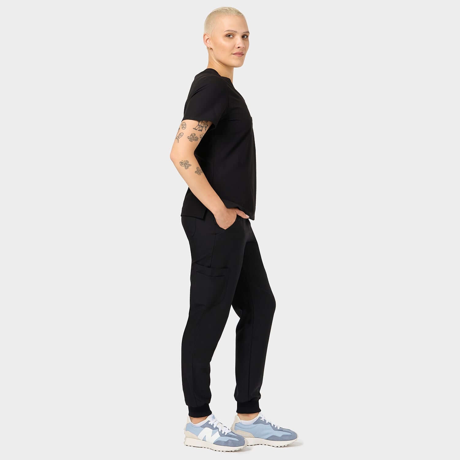Bluza medyczna ARIA - BLACK