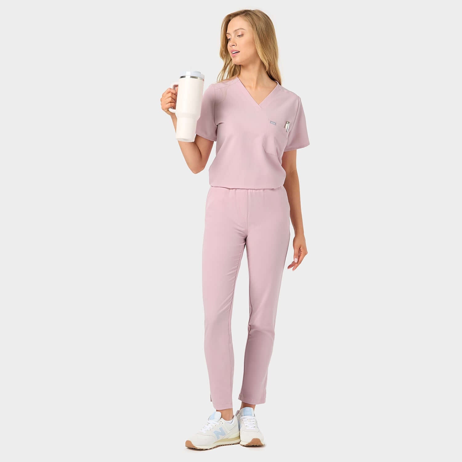 Bluza medyczna ARIA - PASTEL PINK