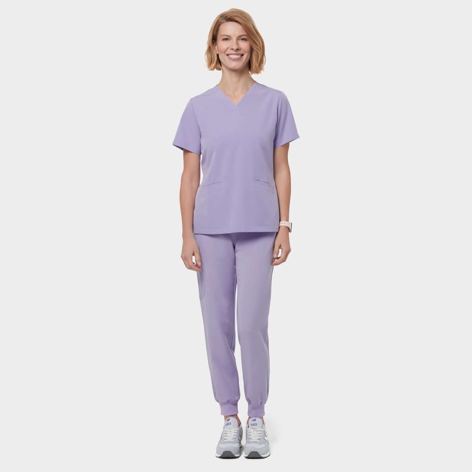 Bluza medyczna EMILY scrubs - SOFT LILAC