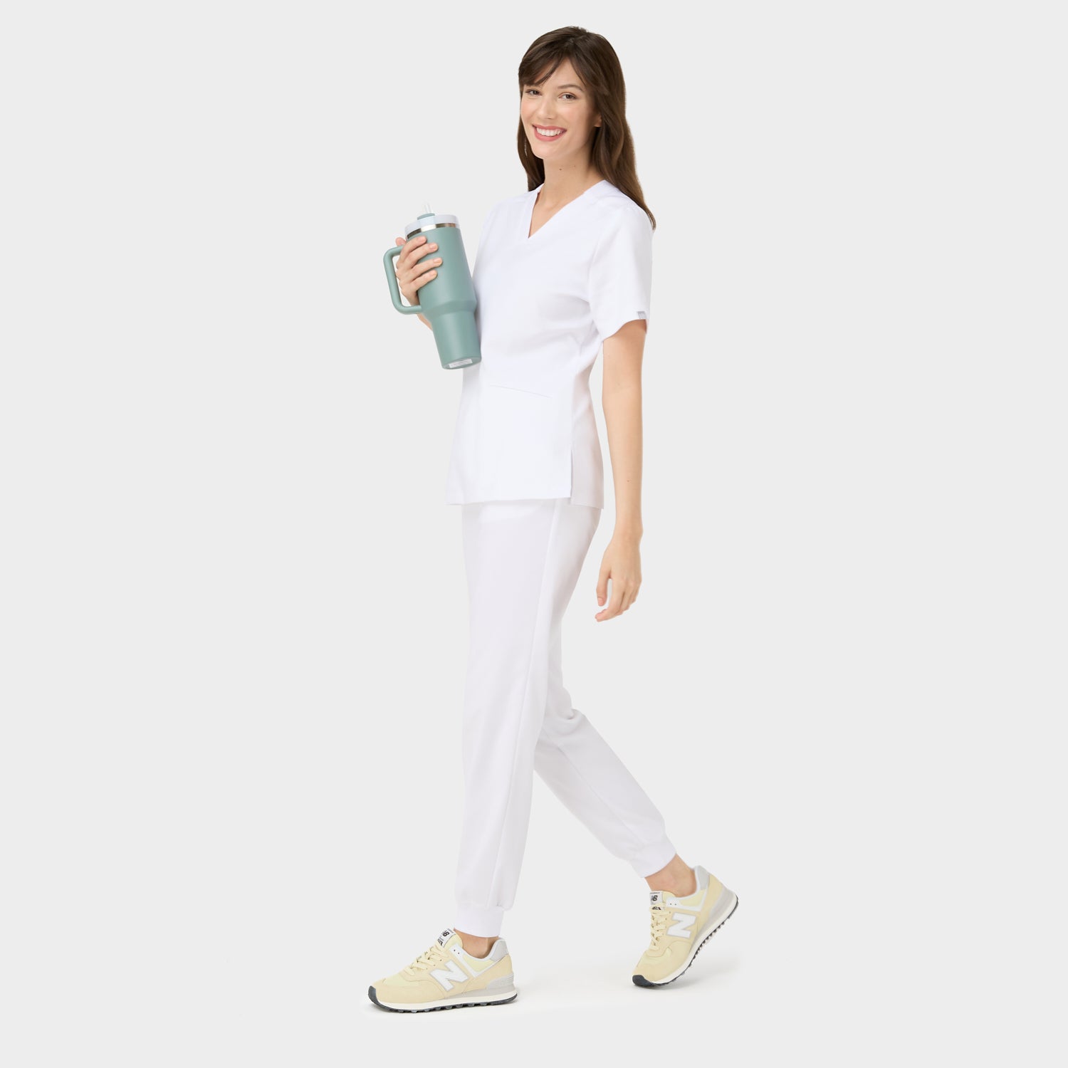 Medical joggers - WHITE