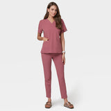 Bluza medyczna EMILY scrubs - WILD ROSE