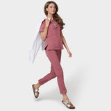 Bluza medyczna EMILY scrubs - WILD ROSE