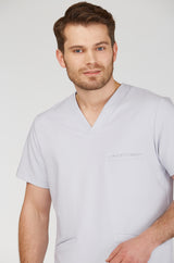Bluza medyczna męska LOGAN Szara