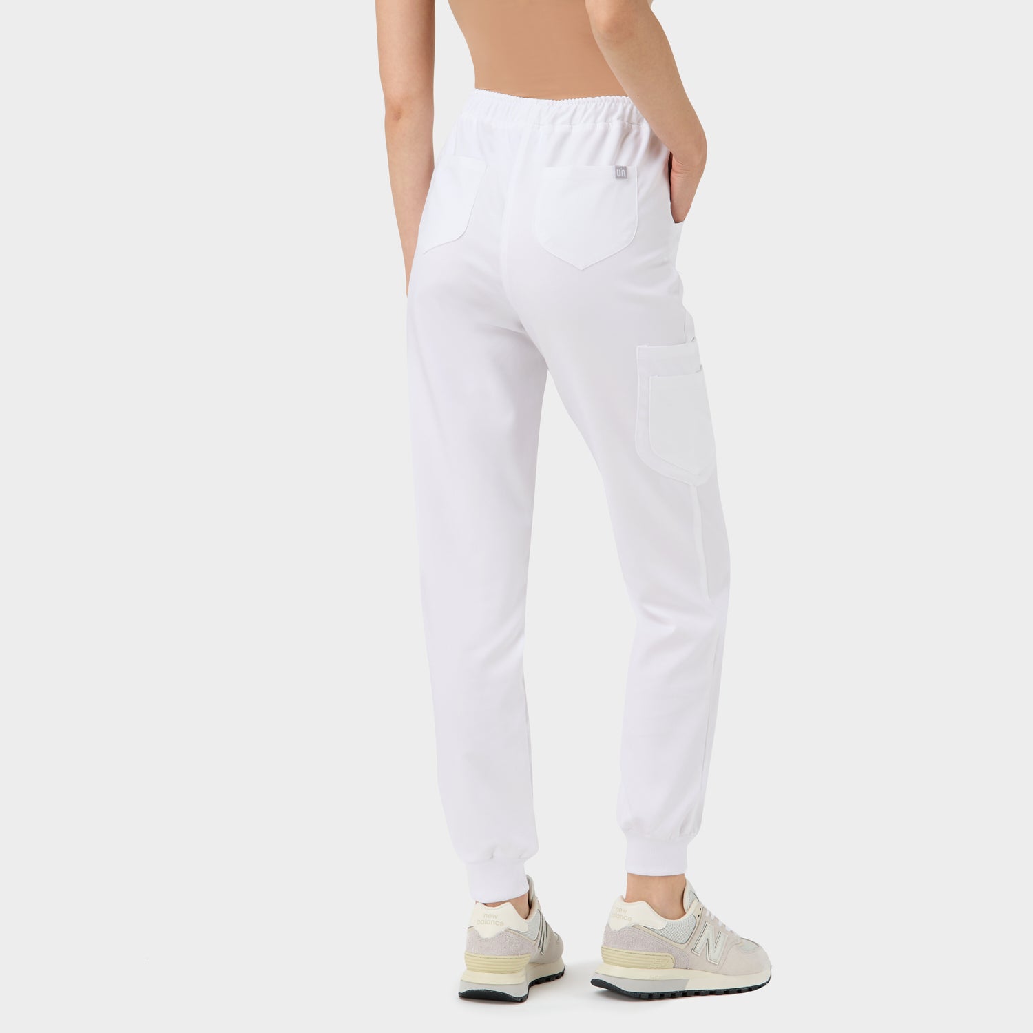 Medical joggers - WHITE