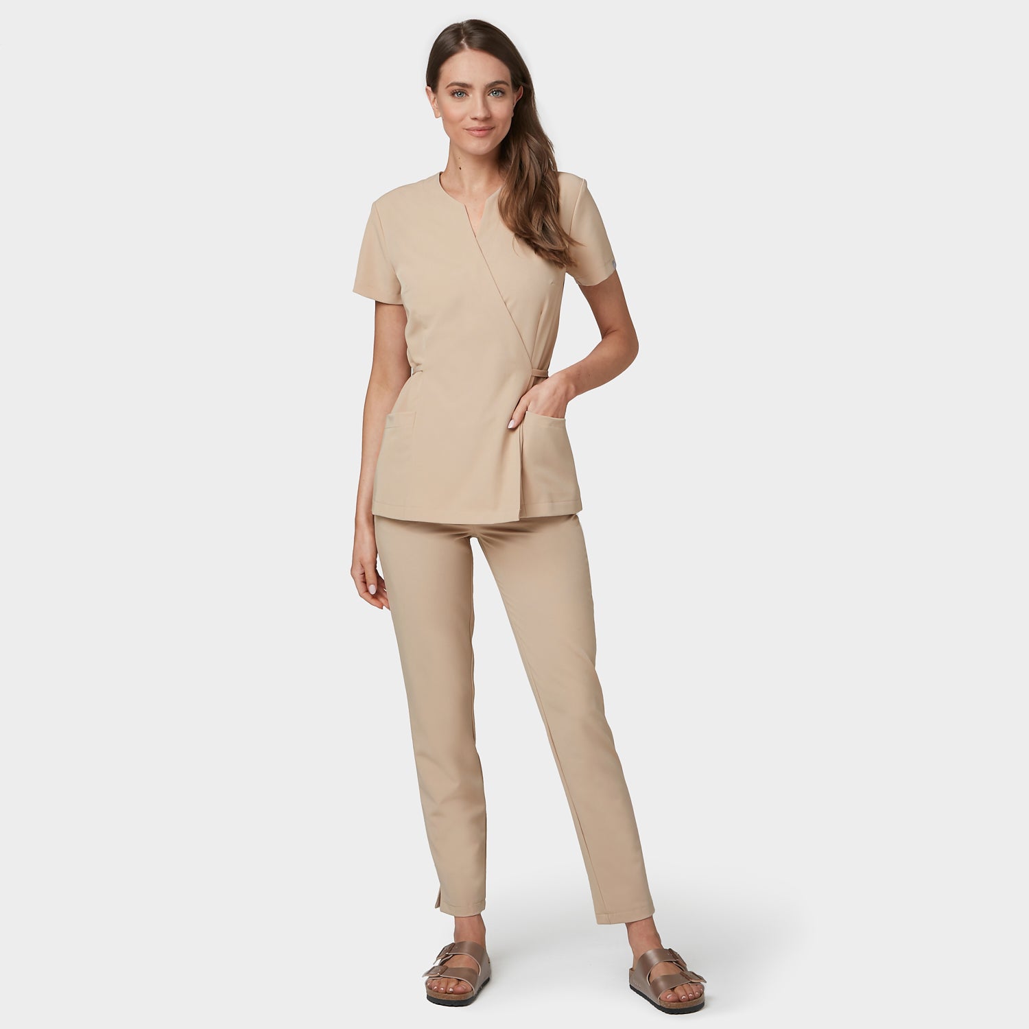 KATE medical apron - GOLDEN SAND