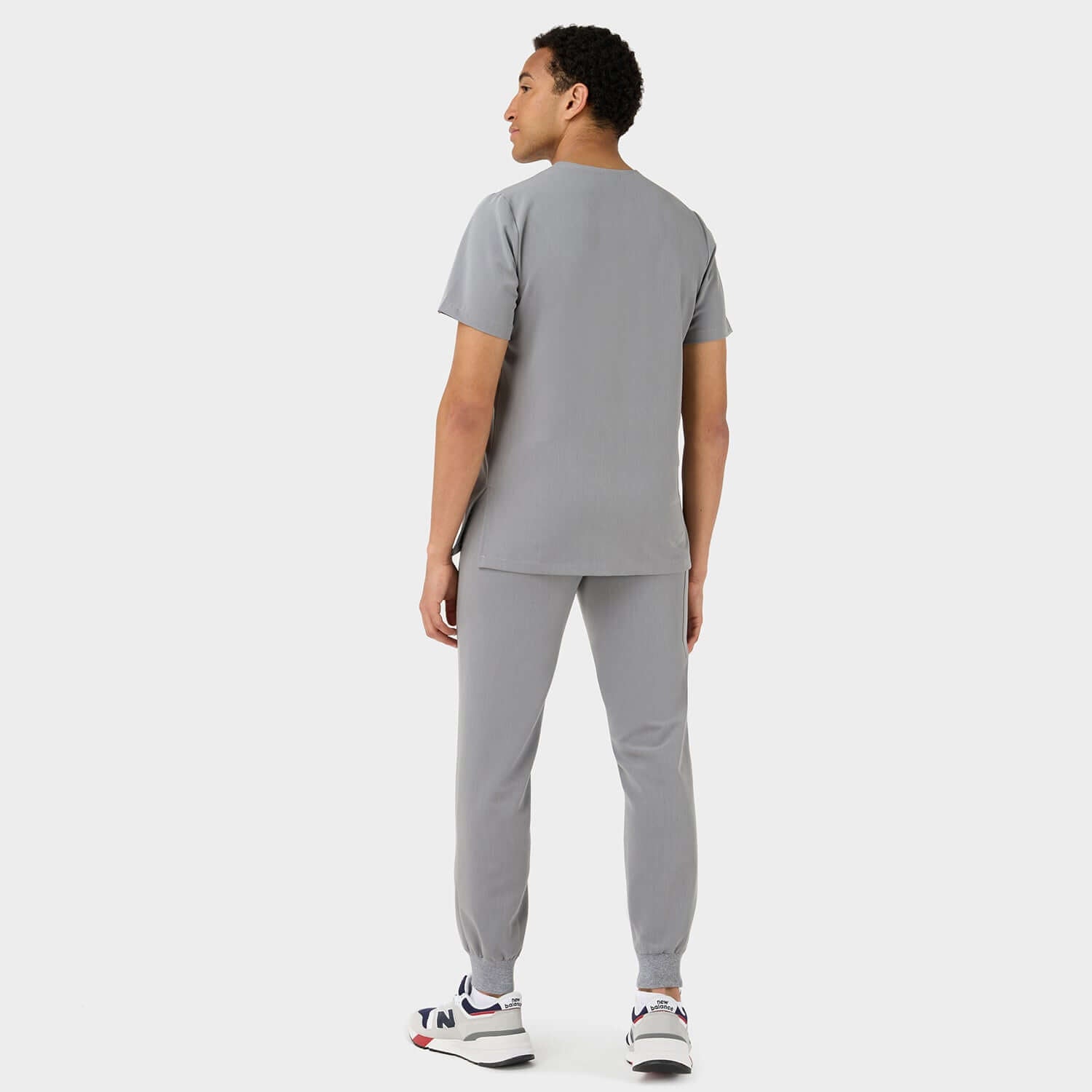 Bluza medyczna męska LOGAN - MISTY GREY
