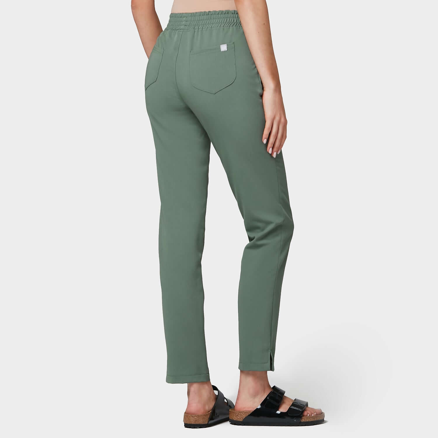 Women's medical trousers - EUCALYTPUS GREEN