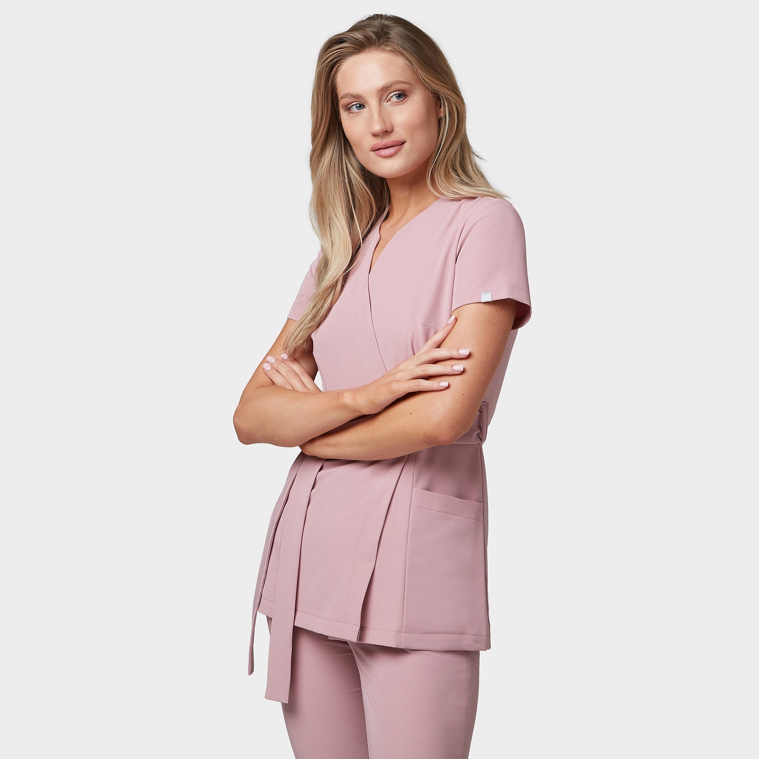 Medical apron SOPHIA - BLOSSOM PINK
