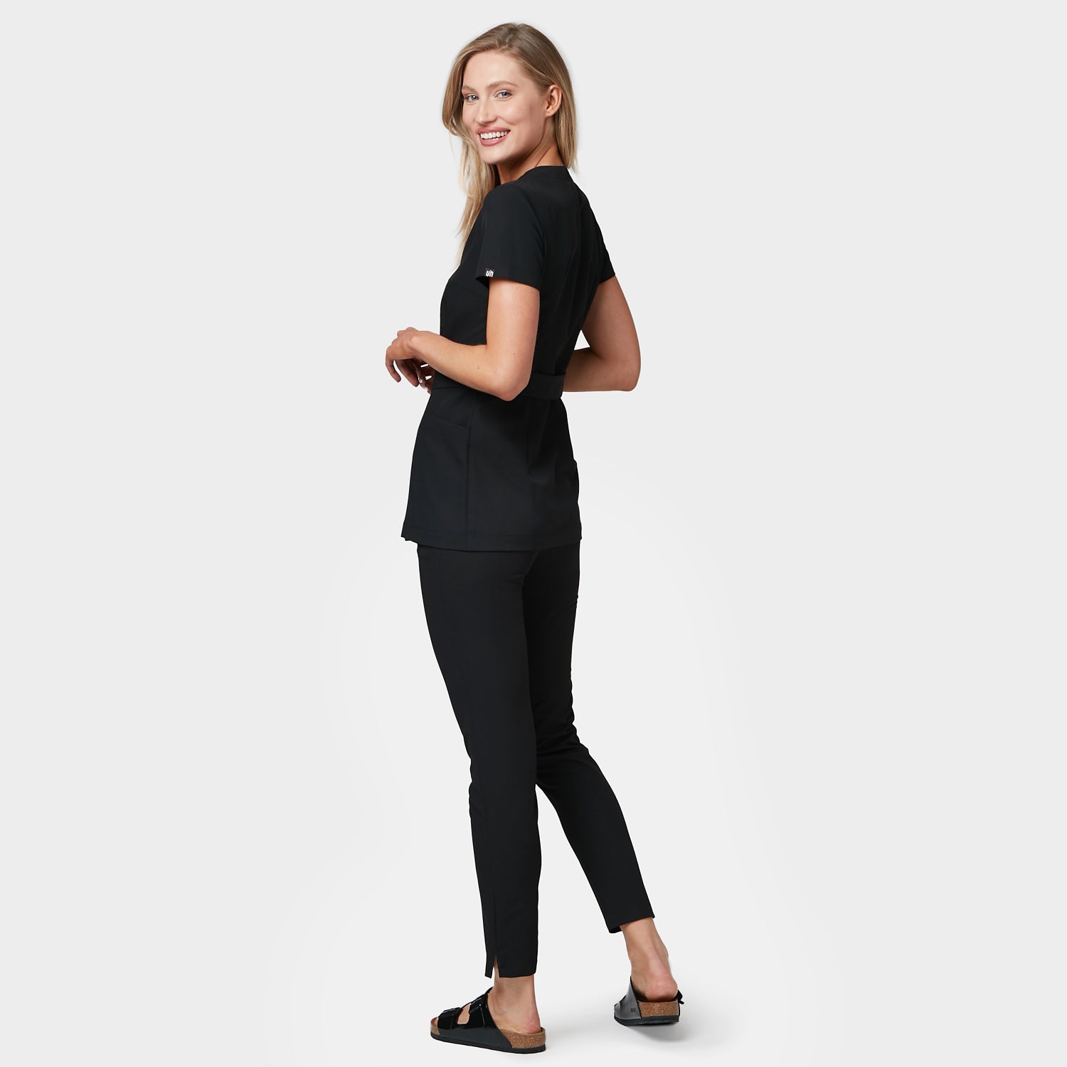 Fartuszek medyczny SOPHIA - BLACK