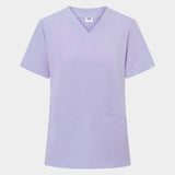 Packshot bluzy medycznej Emily w kolorze Soft Lilac
