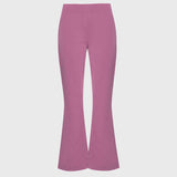 Spodnie medyczne damskie flare BERRY CRUSH