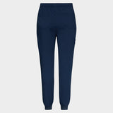 Packshot joggerów medycznych w kolorze Navy