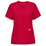 Bluza medyczna EMILY scrubs - RED CHERRY