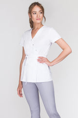 EMMA medical apron - WHITE