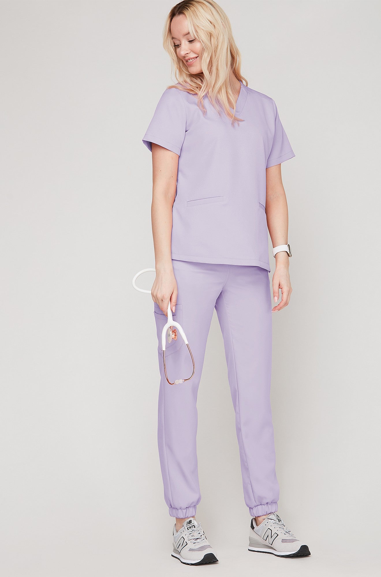 Medical joggers - SOFT LILAC