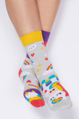 Happy Unicorn socks
