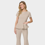 Bluza medyczna KIM - LATTE