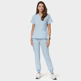 Bluza medyczna EMILY scrubs - BABY BLUE