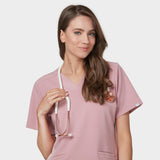 Bluza medyczna EMILY scrubs - BLOSSOM PINK