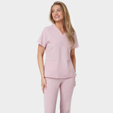 Bluza medyczna EMILY scrubs - PASTEL PINK