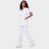 SOPHIA medical apron tied - WHITE 