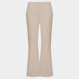 Spodnie medyczne damskie flare LATTE