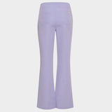 Spodnie medyczne damskie flare SOFT LILAC