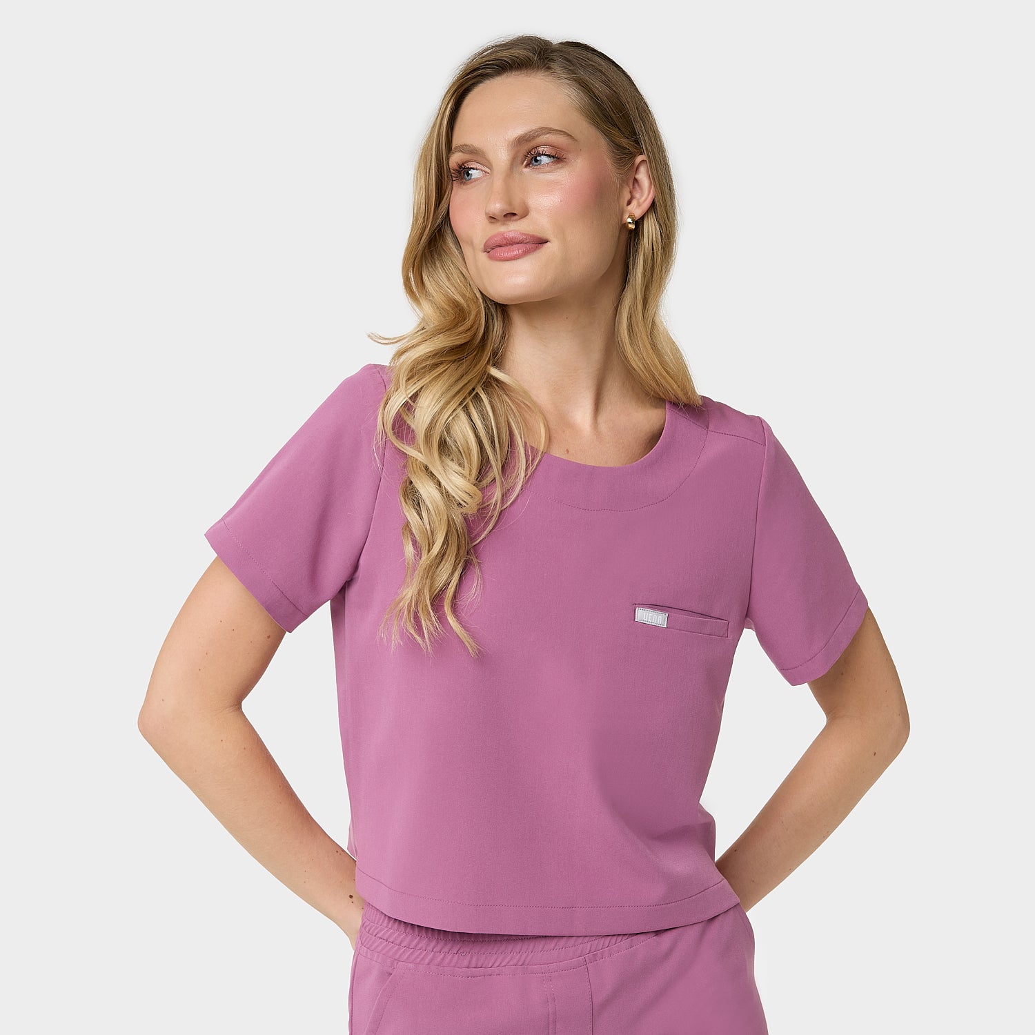 Bluza medyczna damska GAJA - BERRY CRUSH