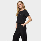 Bluza medyczna damska GAJA - BLACK