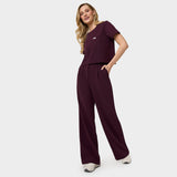 Bluza medyczna damska GAJA - BURGUNDY