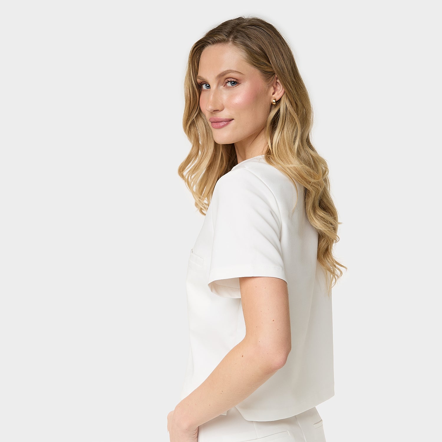 Bluza medyczna damska GAJA - CREME