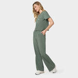 Bluza medyczna damska GAJA - EUCALYPTUS GREEN