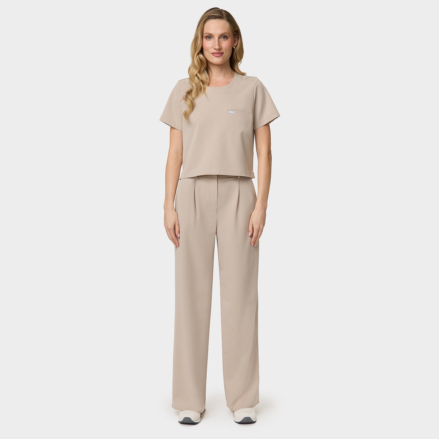 Bluza medyczna damska GAJA - LATTE