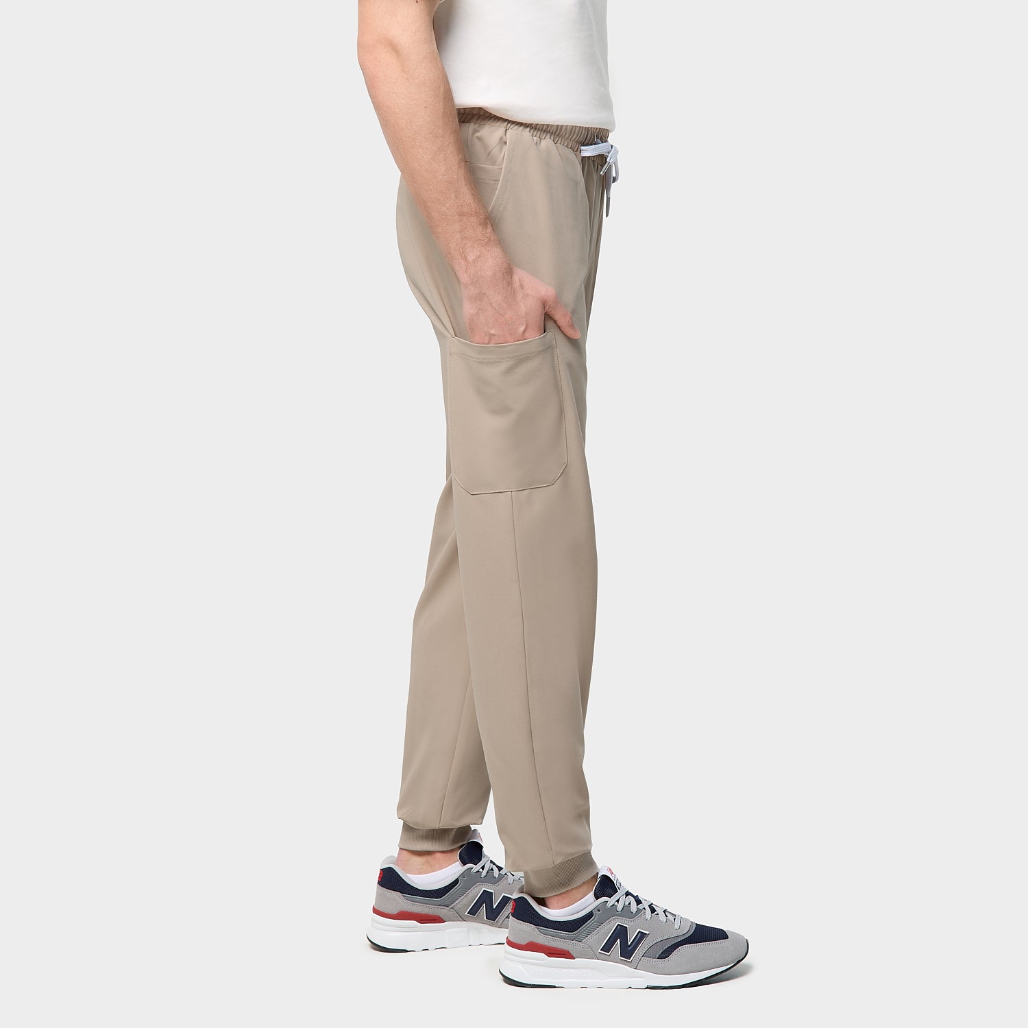 Spodnie Joggery męskie - LATTE
