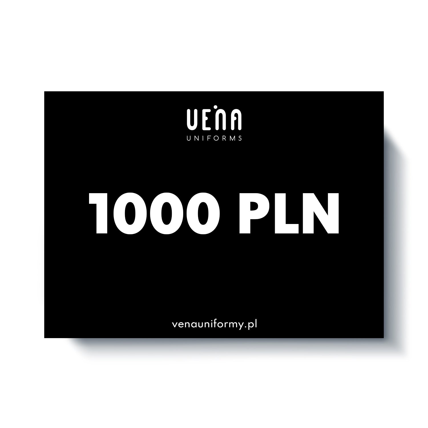 KARTA PODARUNKOWA Vena Uniformy 1000 PLN