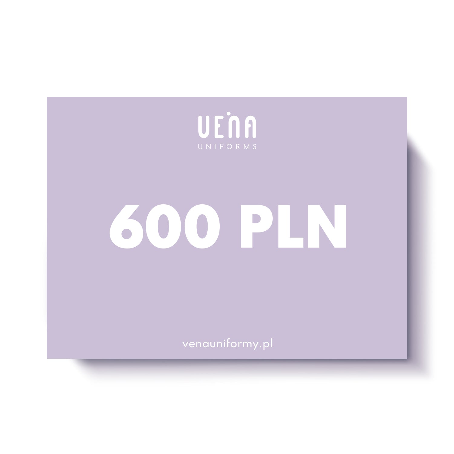 Karta Podarunkowa Vena Uniformy o wartości 600PLN