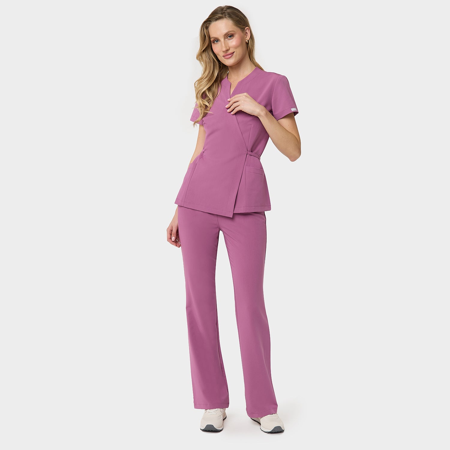 Fartuszek medyczny KATE - BERRY CRUSH