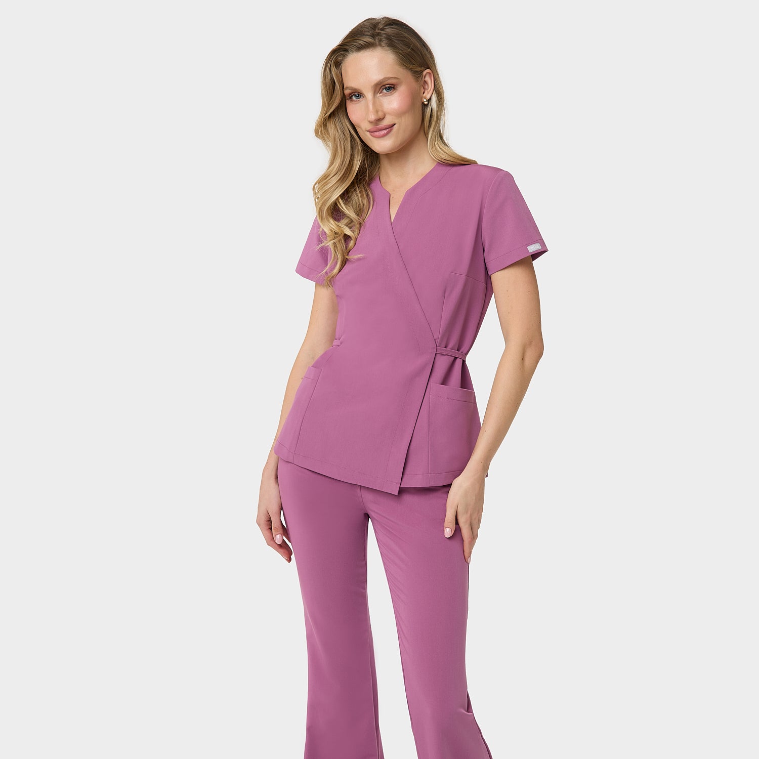 Fartuszek medyczny KATE - BERRY CRUSH