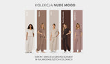 Kolekcja NUDE MOOD najmodniejsze scrubsy medyczne w kolorze beżowym i brązowym od Vena Uniformy