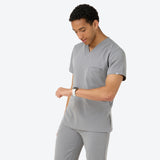 Men's medical sweatshirt LOGAN - MISTY GRAY