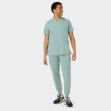 Men's medical sweatshirt LOGAN - SAGE GREEN