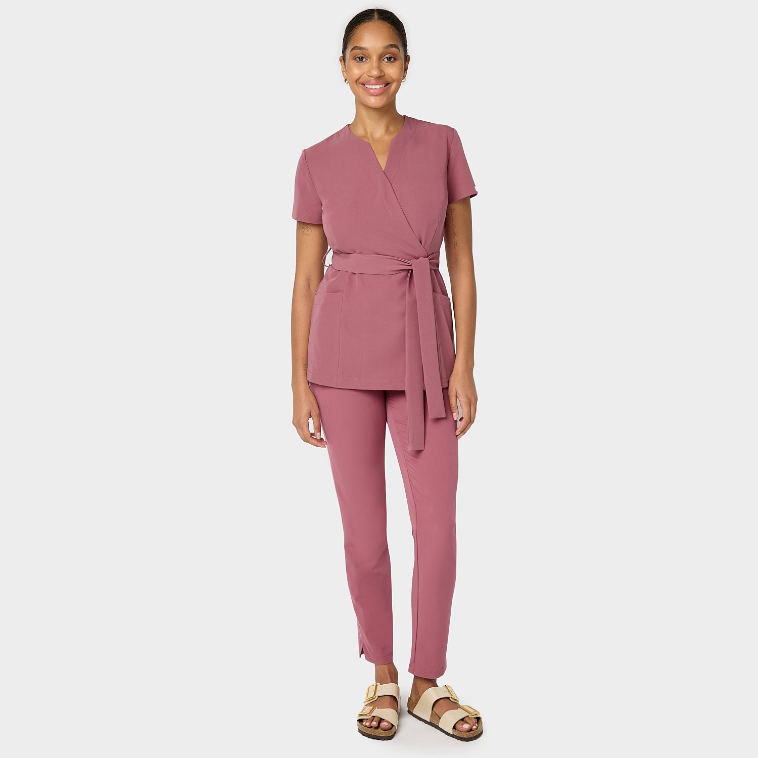 Medical apron SOPHIA - WILD ROSE 