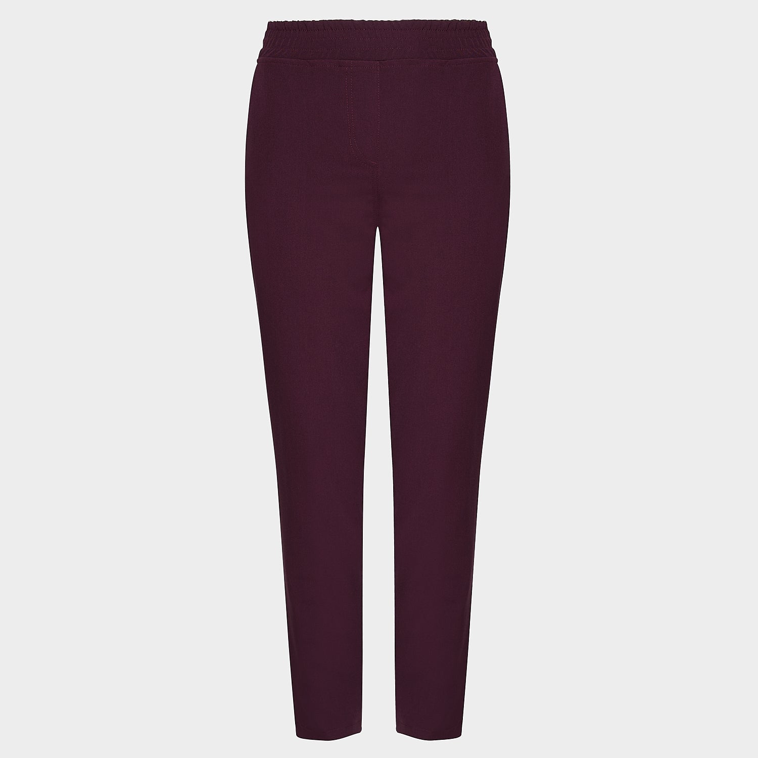 Spodnie medyczne damskie - BURGUNDY