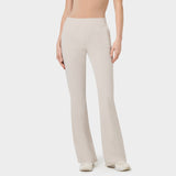 Spodnie medyczne damskie flare NUDE